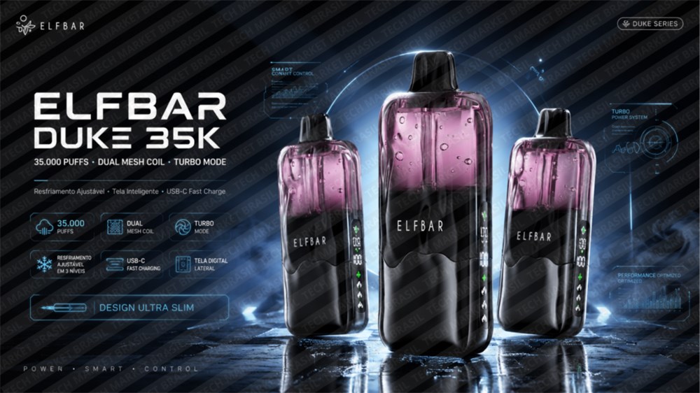 OD DESCARTAVEL ELF BAR DUKE 35K-297568839 OD DESCARTAVEL ELF BAR DUKE 35K - Imagem 1